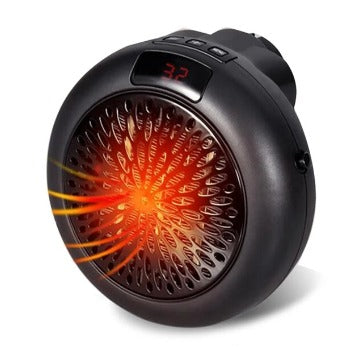 Calefactor Redondo Portátil 900 Watts negro/blanco - additional image 1
