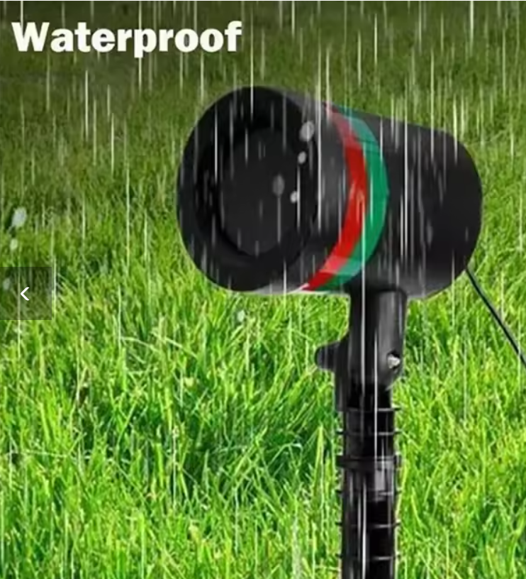 Proyector luces navidad exterior