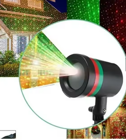 Proyector luces navidad exterior