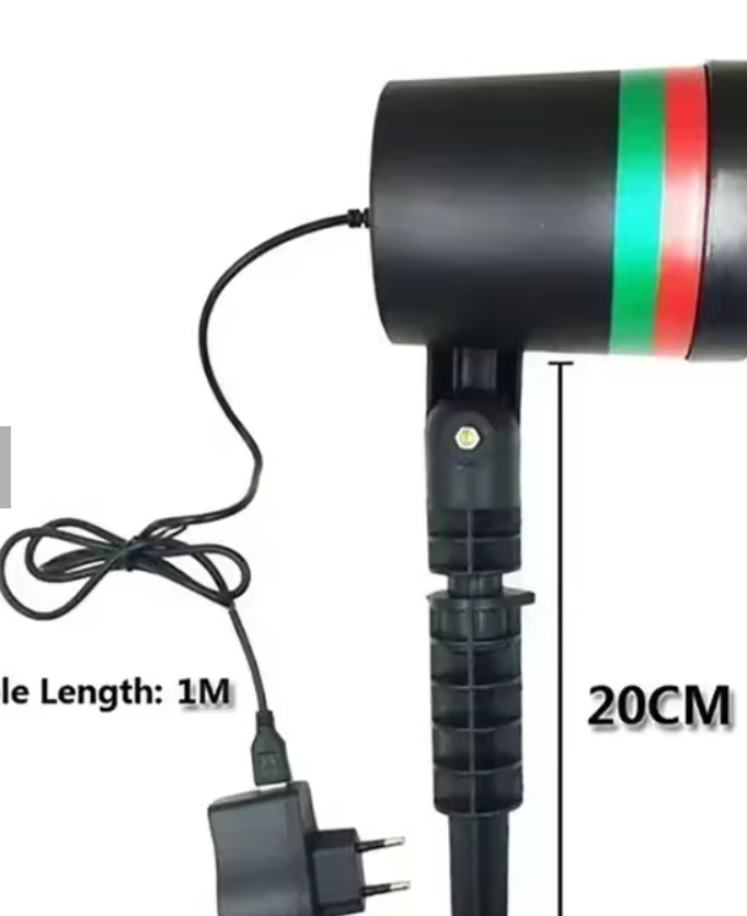 Proyector luces navidad exterior