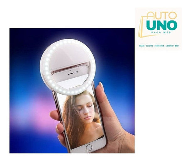 SKY Aro Luz LED Selfie Recargable 36 LEDs