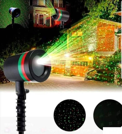 Proyector luces navidad exterior