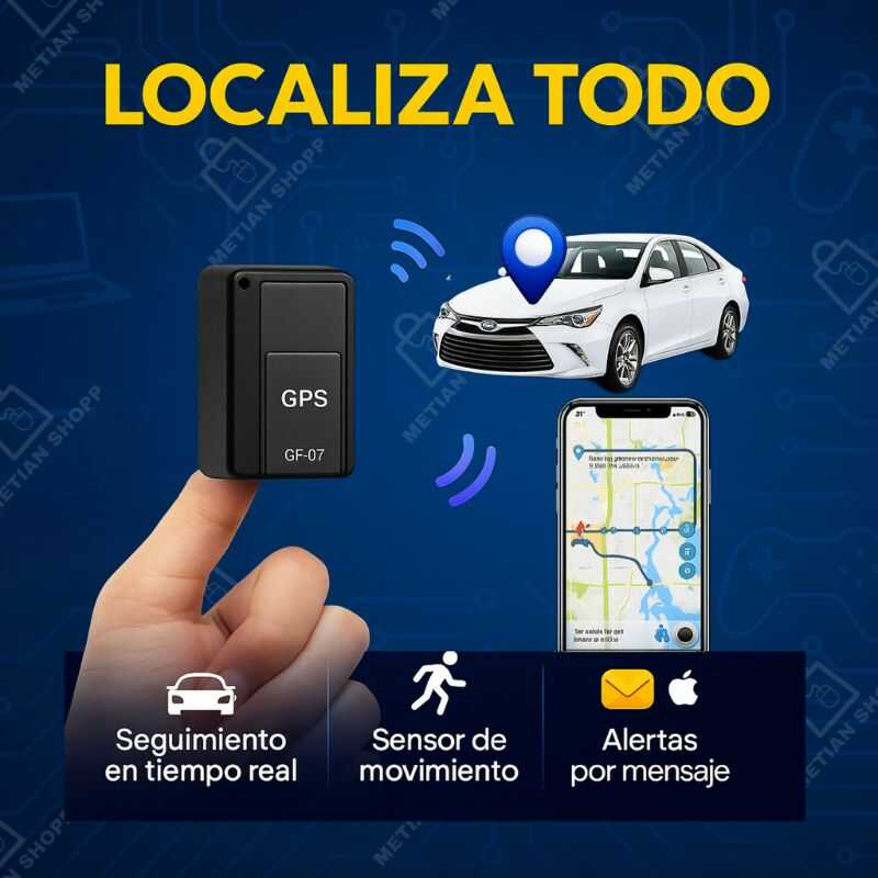 Mini Rastreador GPS Magnético GF-07