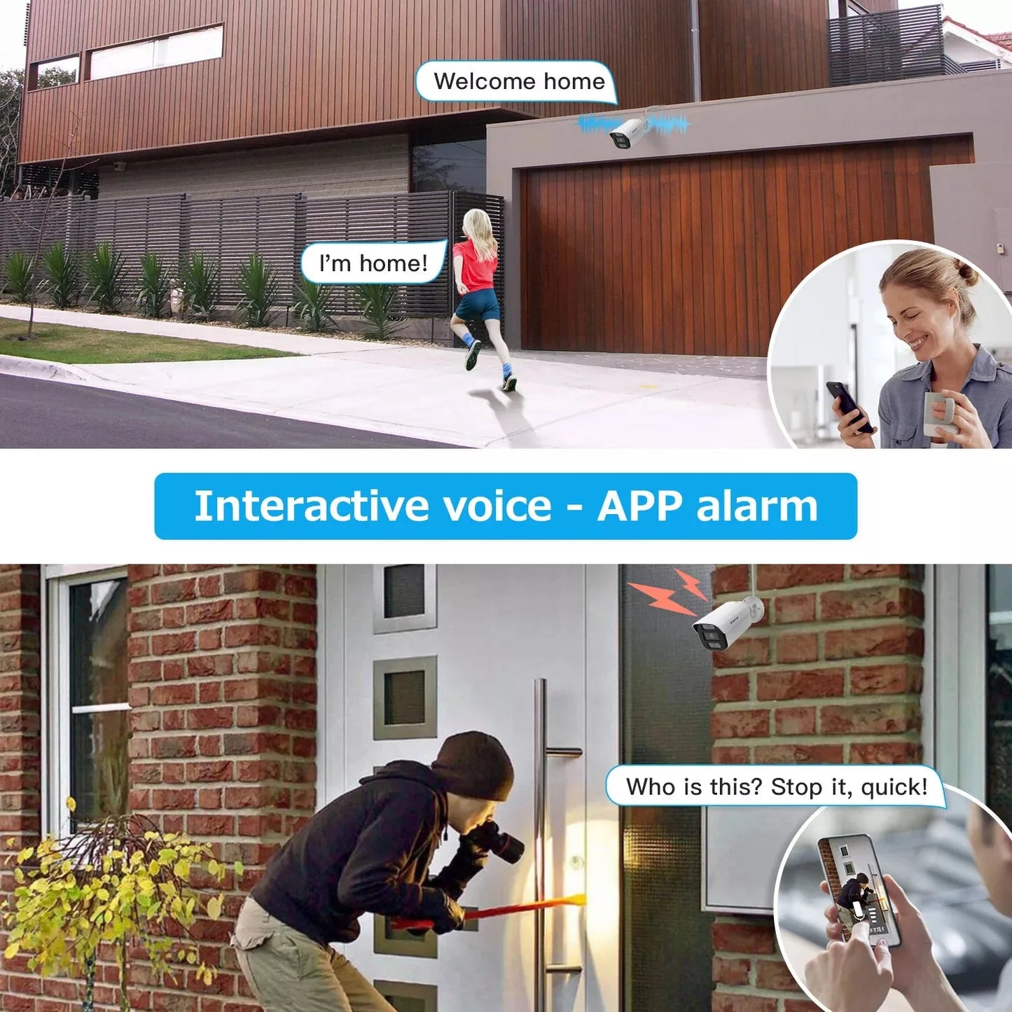 Jennov A95 Cámara de Seguridad 4K PoE